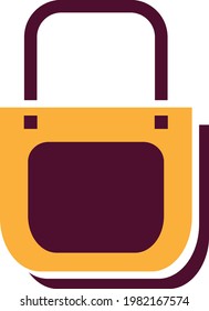 Icono de categoría de comercio electrónico - Bolsa de mano