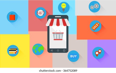 E-commerce concept