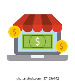 e-commerce concept design 