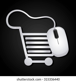 e-commerce concept  design, vector illustration eps10 graphic 