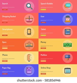 E-Commerce Conceptual Banner Design