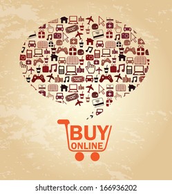 ecommerce design over background vector illustration   