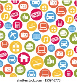 ecommerce design over white background vector illustration 