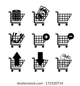 ecommerce design over white  background. vector illustration