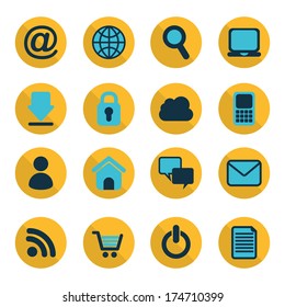 ecommerce design over white  background. vector  illustration  