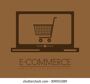 E-commerce digital design, vector illustration eps 10