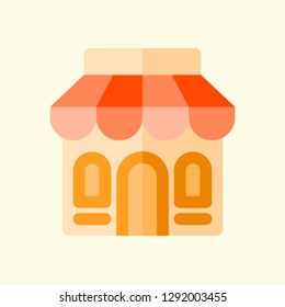 Ecommerce Element Flat Icon Vector Graphic Download Template Modern