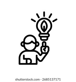 Icono de crecimiento de comercio electrónico Esquema Ilustración vectorial