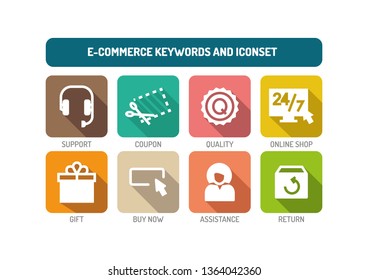 E-Commerce Icon Concept