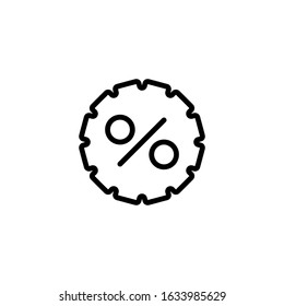 Ecommerce icon consists of discount ecommerce logo. Ecommerce vector in white background. This ecommerce vector has discount logos. Set of e-commerce shape illustration. E-commerce store concept.