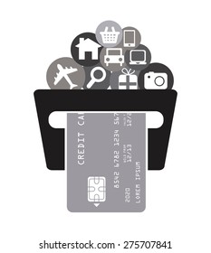 ecommerce icon design, vector illustration eps10 graphic 