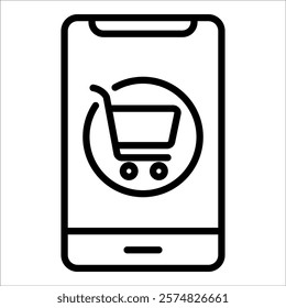 Ecommerce Icon Element For Design
