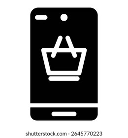 E-Commerce Icon Element For Design