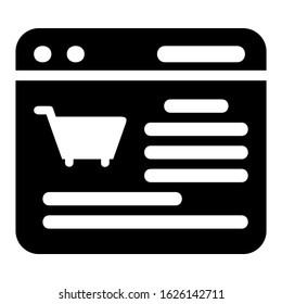 e-commerce icon or logo isolated sign symbol vector illustration - high quality black style vector icons
