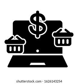 e-commerce icon or logo isolated sign symbol vector illustration - high quality black style vector icons
