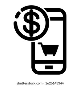 e-commerce icon or logo isolated sign symbol vector illustration - high quality black style vector icons
