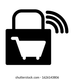 e-commerce icon or logo isolated sign symbol vector illustration - high quality black style vector icons
