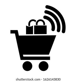 e-commerce icon or logo isolated sign symbol vector illustration - high quality black style vector icons
