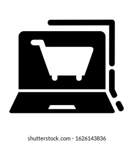 e-commerce icon or logo isolated sign symbol vector illustration - high quality black style vector icons
