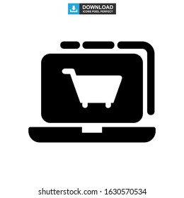 ecommerce icon or logo isolated sign symbol vector illustration - high quality black style vector icons
