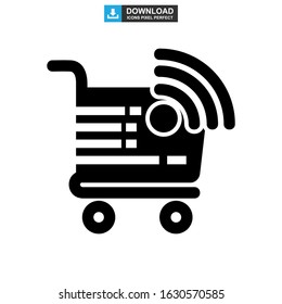 ecommerce icon or logo isolated sign symbol vector illustration - high quality black style vector icons
