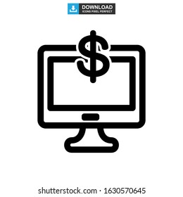 ecommerce icon or logo isolated sign symbol vector illustration - high quality black style vector icons
