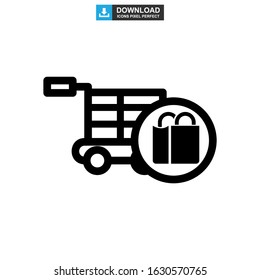 ecommerce icon or logo isolated sign symbol vector illustration - high quality black style vector icons

