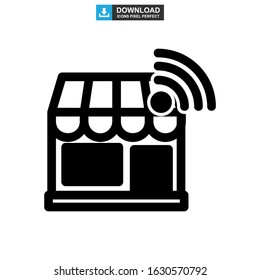 ecommerce icon or logo isolated sign symbol vector illustration - high quality black style vector icons
