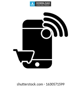 ecommerce icon or logo isolated sign symbol vector illustration - high quality black style vector icons
