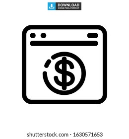 ecommerce icon or logo isolated sign symbol vector illustration - high quality black style vector icons
