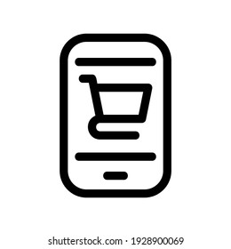 eCommerce icon or logo isolated sign symbol vector illustration - high quality black style vector icons
