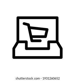 ecommerce icon or logo isolated sign symbol vector illustration - high quality black style vector icons

