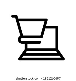 ecommerce icon or logo isolated sign symbol vector illustration - high quality black style vector icons
