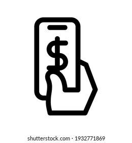 Icono de eCommerce o logotipo símbolo de señas aislado ilustración vectorial - iconos vectoriales de estilo negro de alta calidad
