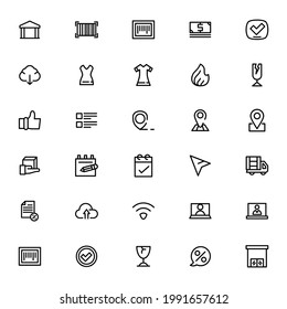 Ecommerce icon or logo isolated sign symbol vector illustration - Collection of high quality black style vector icons
