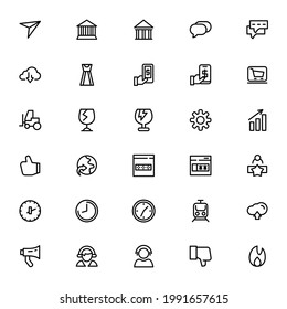 Ecommerce icon or logo isolated sign symbol vector illustration - Collection of high quality black style vector icons
