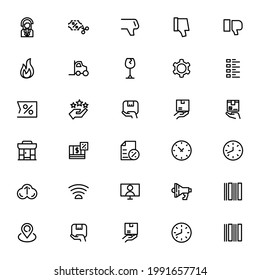 Ecommerce icon or logo isolated sign symbol vector illustration - Collection of high quality black style vector icons
