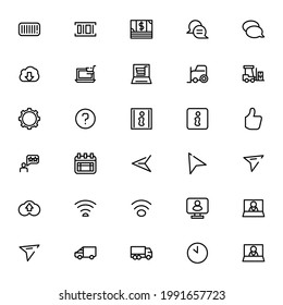 Ecommerce icon or logo isolated sign symbol vector illustration - Collection of high quality black style vector icons

