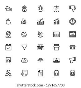 Ecommerce icon or logo isolated sign symbol vector illustration - Collection of high quality black style vector icons
