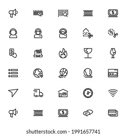 Ecommerce icon or logo isolated sign symbol vector illustration - Collection of high quality black style vector icons
