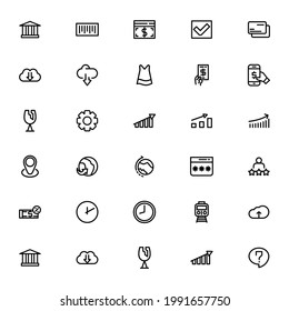 Ecommerce icon or logo isolated sign symbol vector illustration - Collection of high quality black style vector icons
