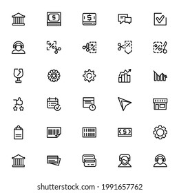 Icono de Ecommerce o logotipo símbolo de signo aislado ilustración vectorial - Colección de iconos vectoriales de estilo negro de alta calidad

