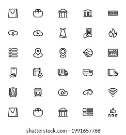 Ecommerce icon or logo isolated sign symbol vector illustration - Collection of high quality black style vector icons
