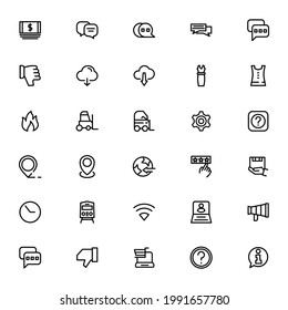 Ecommerce icon or logo isolated sign symbol vector illustration - Collection of high quality black style vector icons
