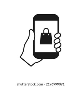 eCommerce icon or logo isolated sign symbol vector illustration - high quality black style vector icons