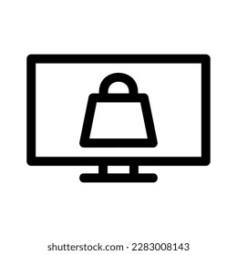 ecommerce icon or logo isolated sign symbol vector illustration - high quality black style vector icons
