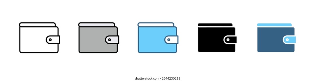 E-COMMERCE icon with multiple style
