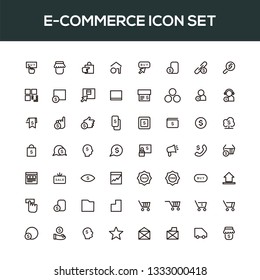 e-commerce icon set