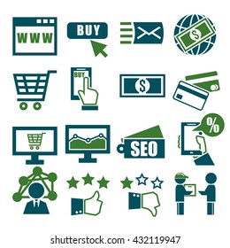 ecommerce icon set