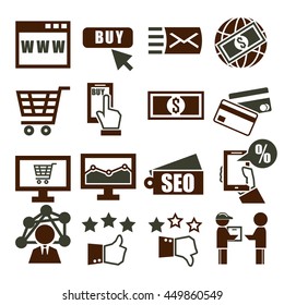 ecommerce icon set